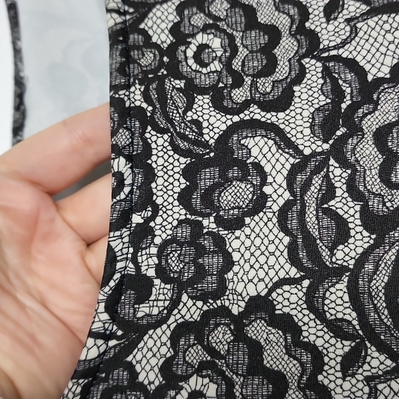 Lace print dress - Picture 3 of 5